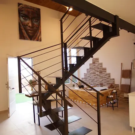 Loft Moderno, Jacuzzi Y Bbq Ferienhaus *