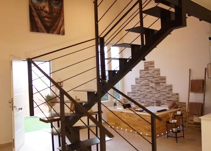 Loft Moderno, Jacuzzi Y Bbq בית נופש *